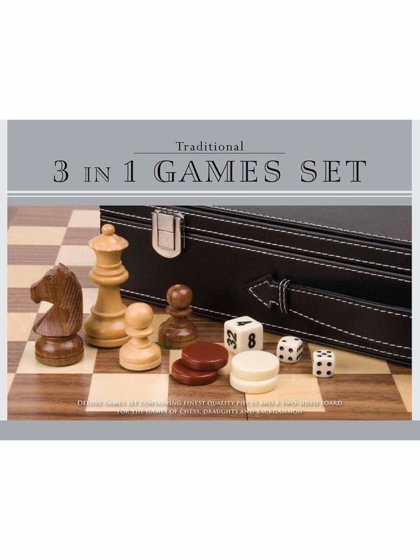 Gibson 3 in 1 Game Set