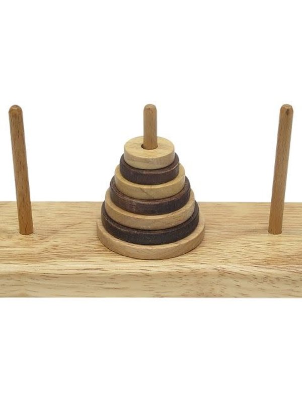 Puzzle Master Tower of Hanoi Wooden Puzzle