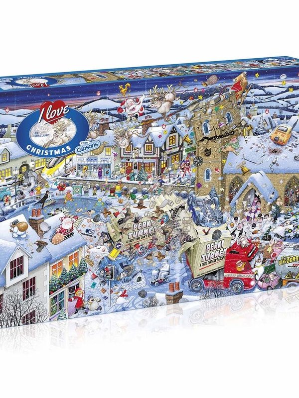 Gibson I Love Christmas 1000pc Puzzle