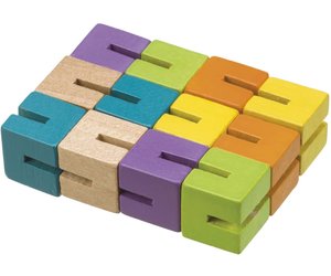 Wooden Cube Fidget Toy –