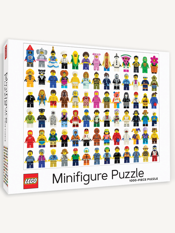 Chronicle Books LEGO Minifigure 1000pc Puzzle