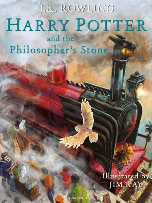 Bloomsbury Harry Potter and the Philosopher's Stone Illustrated