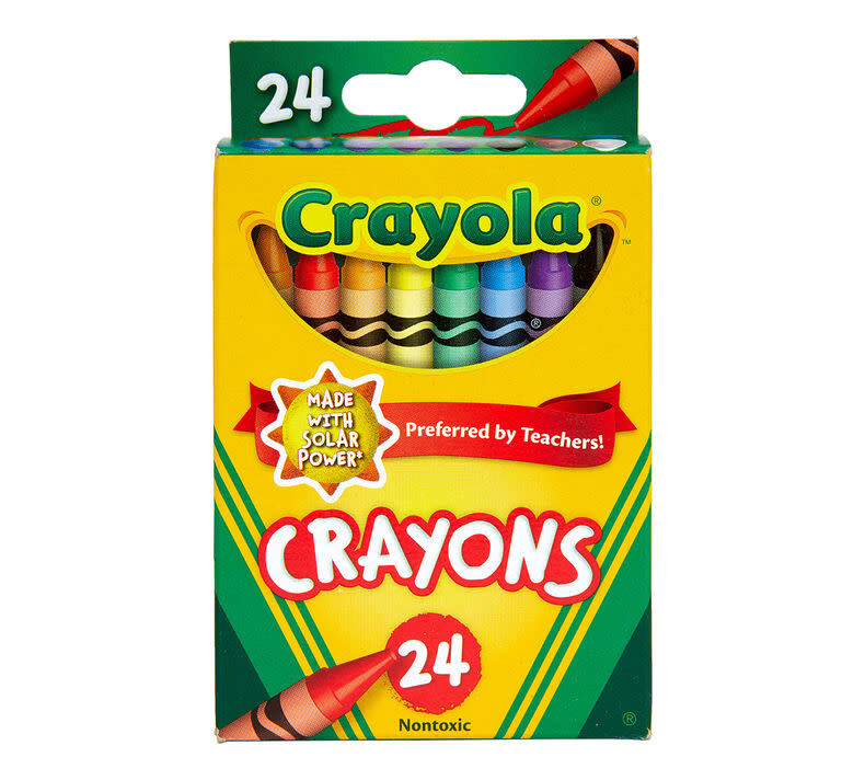Crayons 24pc (made w/ solar power)