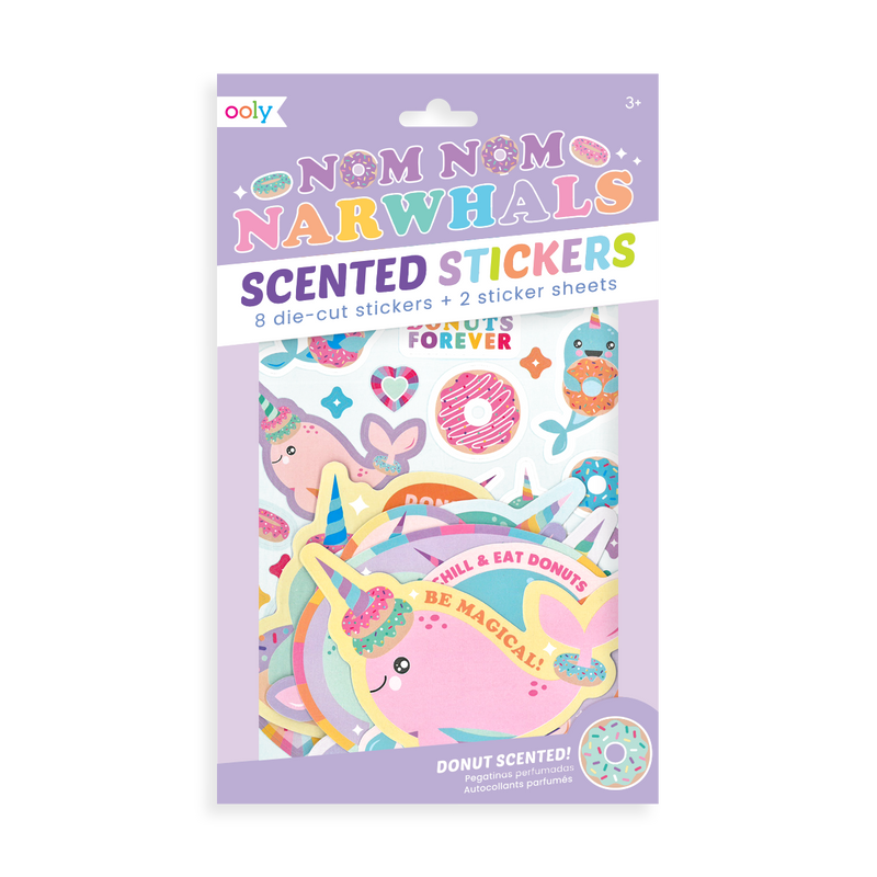 Nom Nom Narwhals Scented Stickers