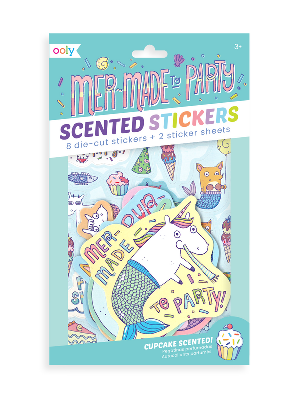 ooly Mer-Made To Party Scented Stickers