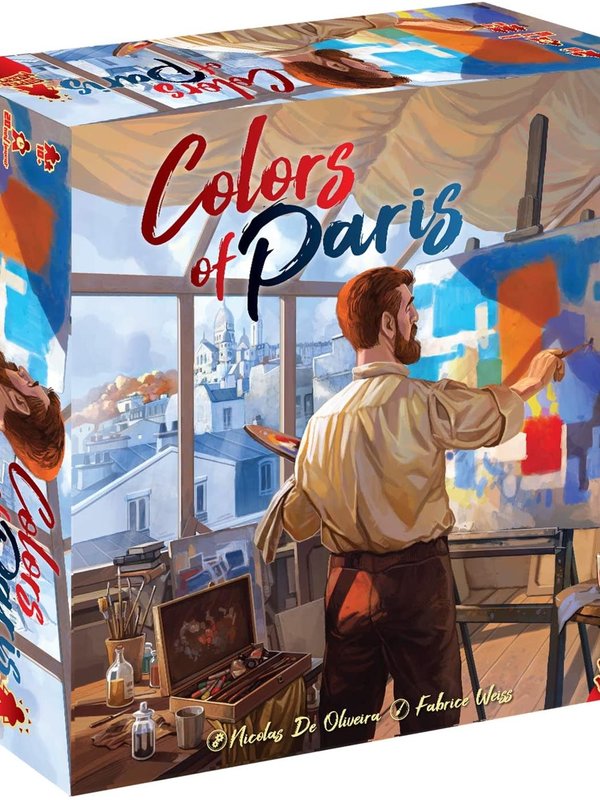 Super Meeple Colors of Paris Game
