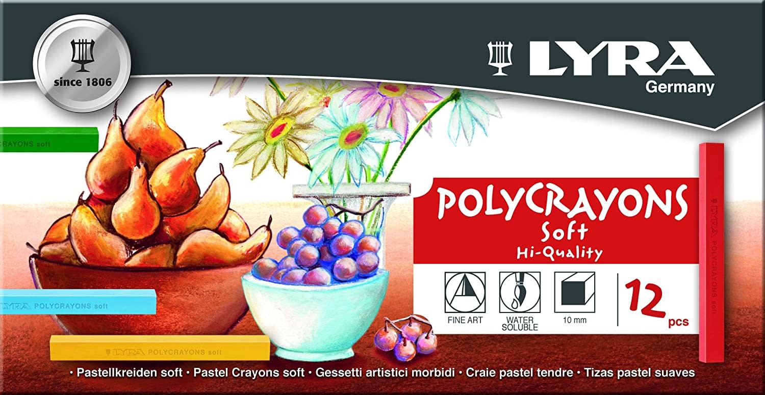 Polycrayons 12 Asst