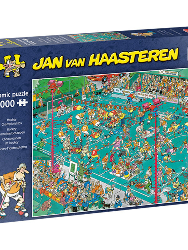 Jumbo Jan van Haasteren Hockey Championships 1000pc Puzzle