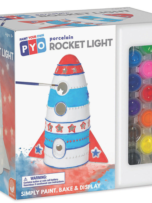 Mindware Paint Your Own Rocket Light