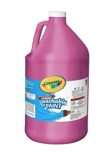 Crayola Washable Paint 3.79L Magenta
