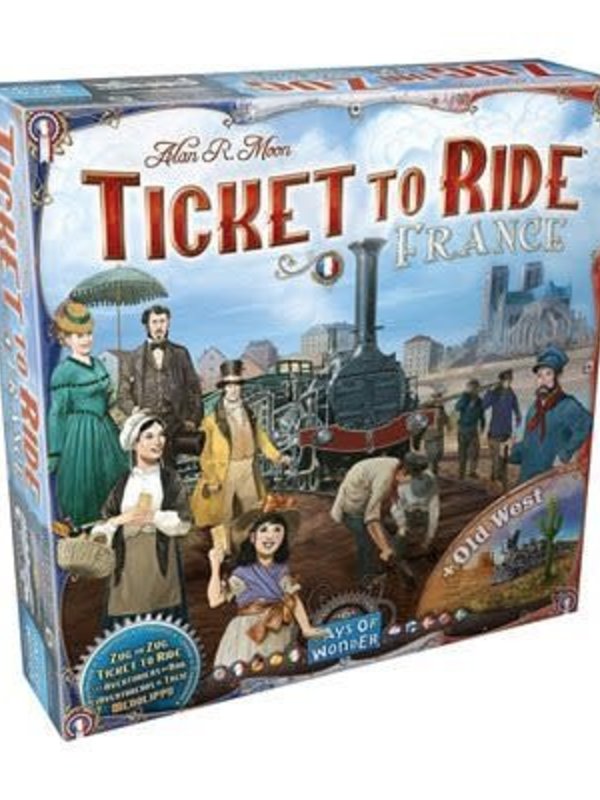 Days of Wonder Ticket To Ride France/Old West MAP # 6