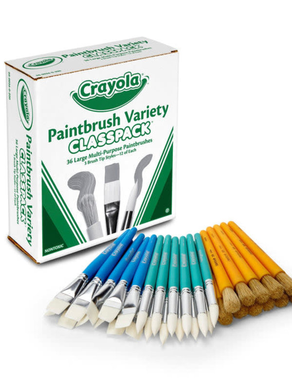 Crayola CLASSPACK Paintbrush Variety