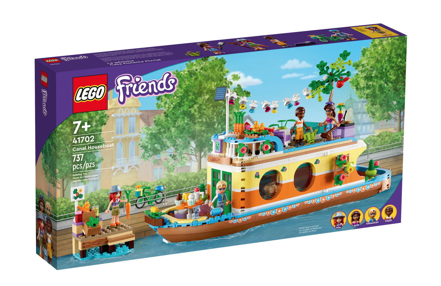 LEGO® Friends Canal Houseboat