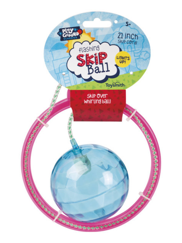 Toysmith Flashing Skip Ball ( lights up)