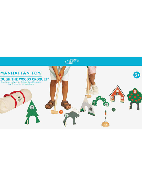 Manhattan Toy Through The Woods Croquet Set