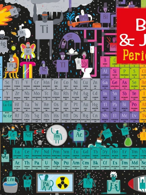Usborne Periodic Table Picture Book & Jigsaw