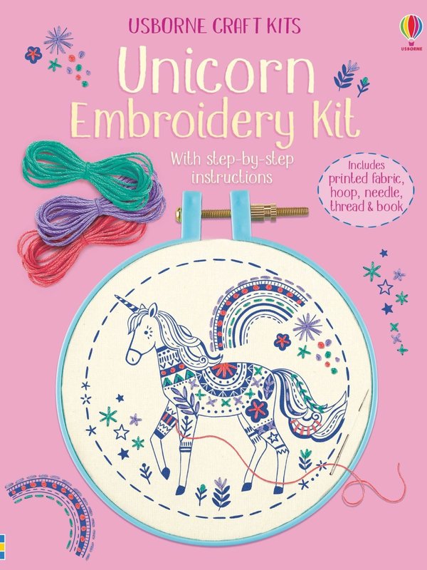 Usborne Embroidery kit: Unicorn
