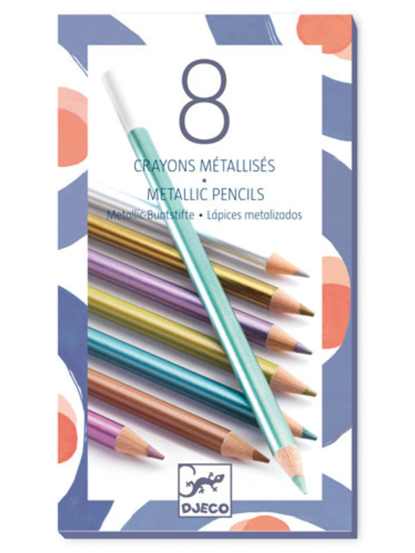 Djeco Metallic Coloured Pencils