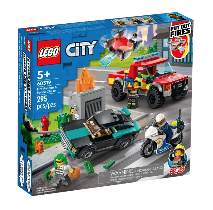 LEGO® Fire Rescue and Police Chase