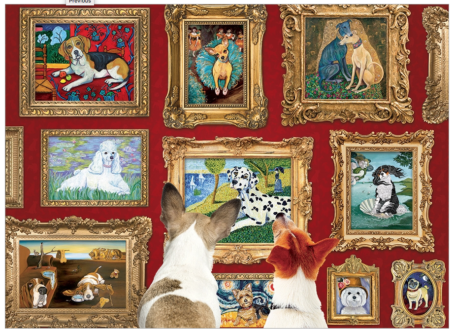 Dog Gallery 1000pc Puzzle