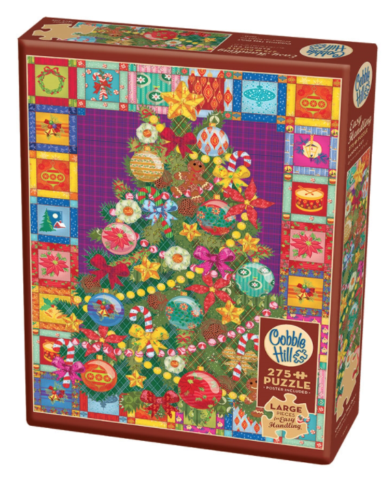 Christmas Tree Quilt 275 Lg pc Puzzle