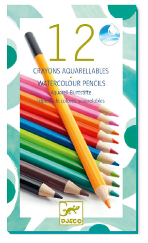 Watercolour Pencils 12pc Set (classic colours)