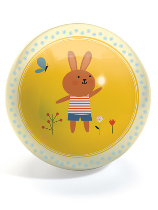 Djeco Sweety Ball Bunny 12cm diameter