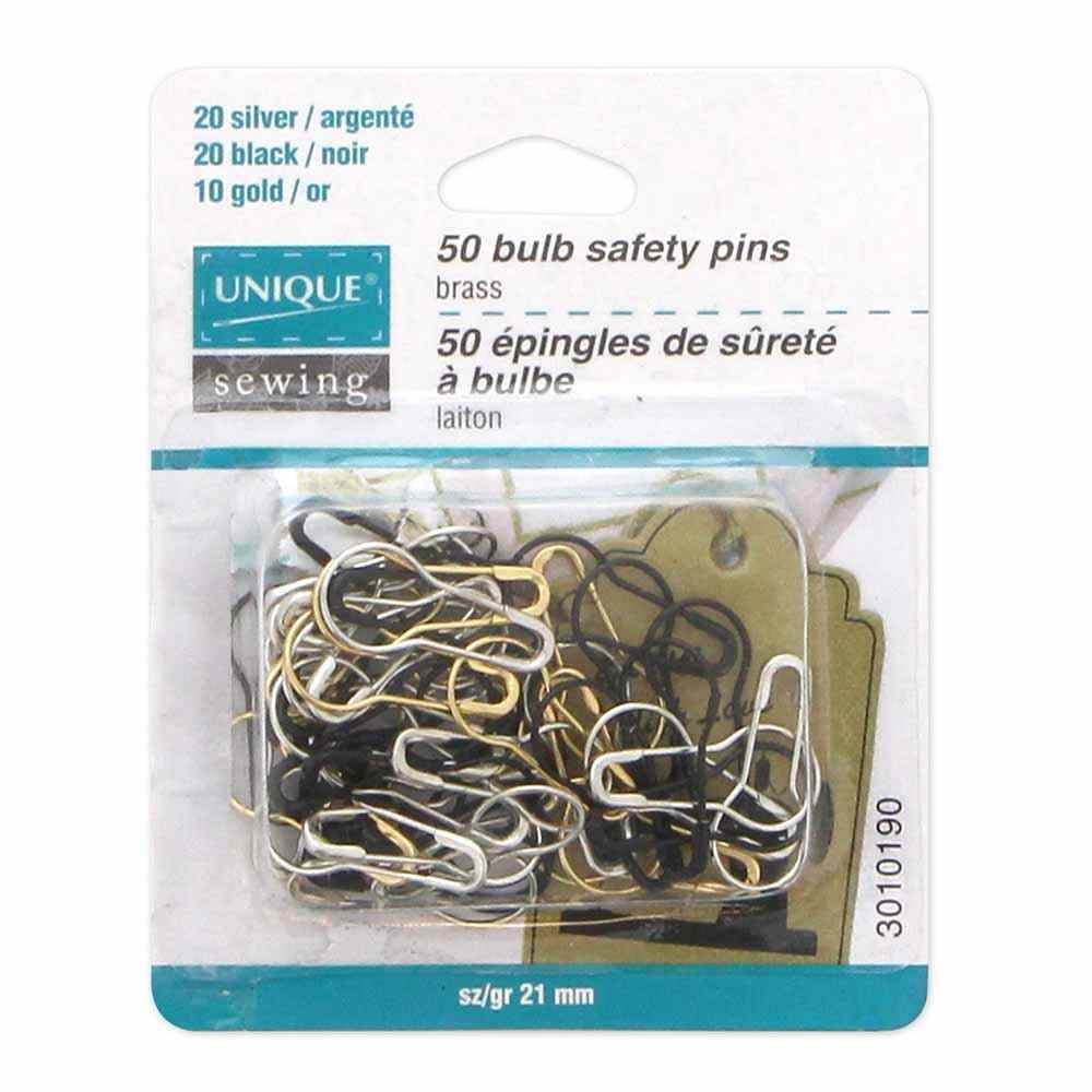 Unique Bulb Safety Pins