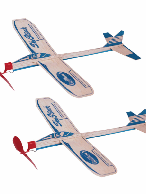 GUILLOW'S Sky Streak Balsa Airplanes 2pc