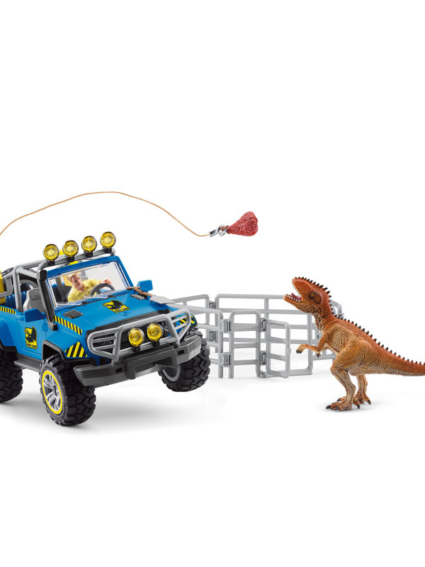 Schleich® Vehicle with Dinosaur