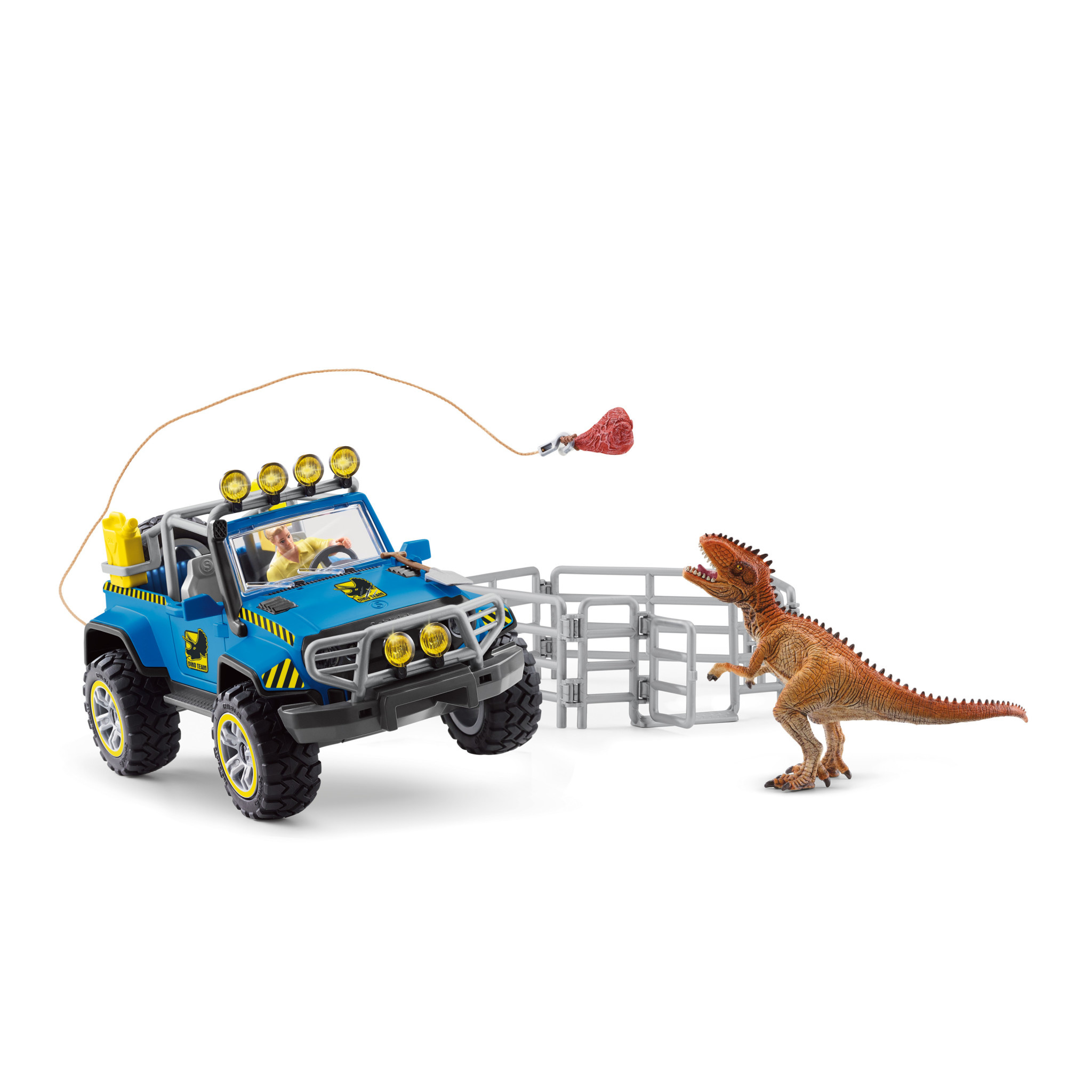 Vehicle with Dinosaur