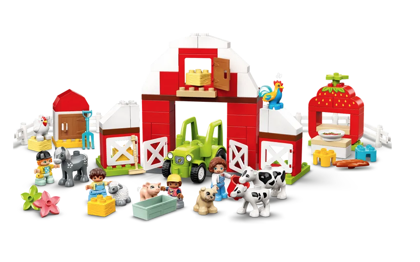 LEGO® DUPLO® Town Barn, Tractor & Farm Animal Care