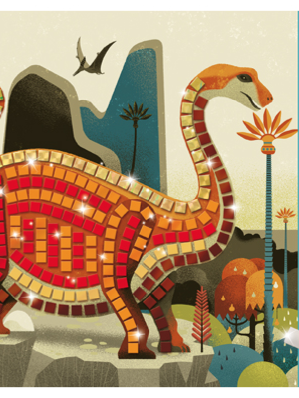 Djeco Dinosaurs Sticker Mosaic Kit