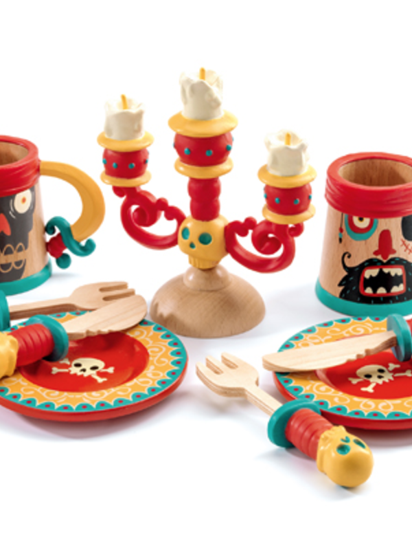 Djeco FINAL SALE - Pirate Dish Set