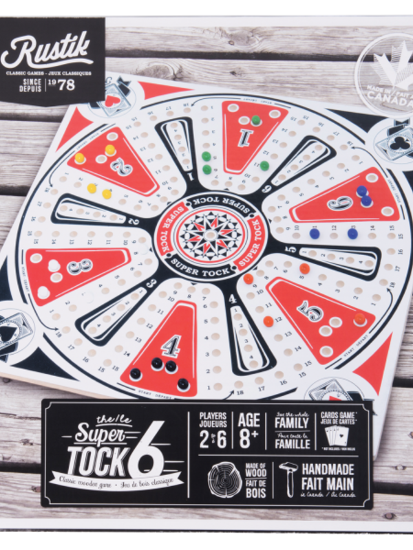 Rustik Super Tock Game  - 6 Players