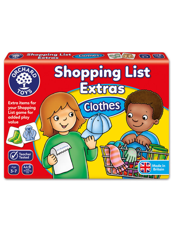 ORCHARD TOYS Shopping List Extras Clothes