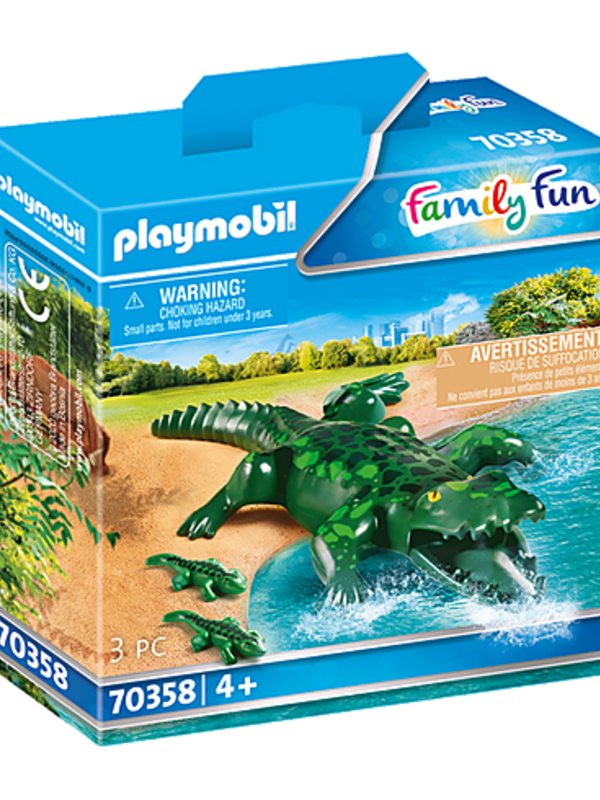 Playmobil® Alligator with Babies