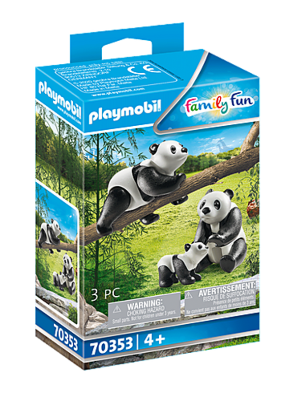 Playmobil® Pandas with Cub