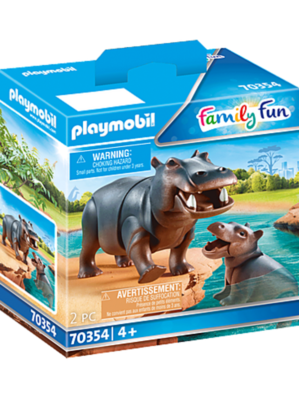 Playmobil® Hippo with Calf