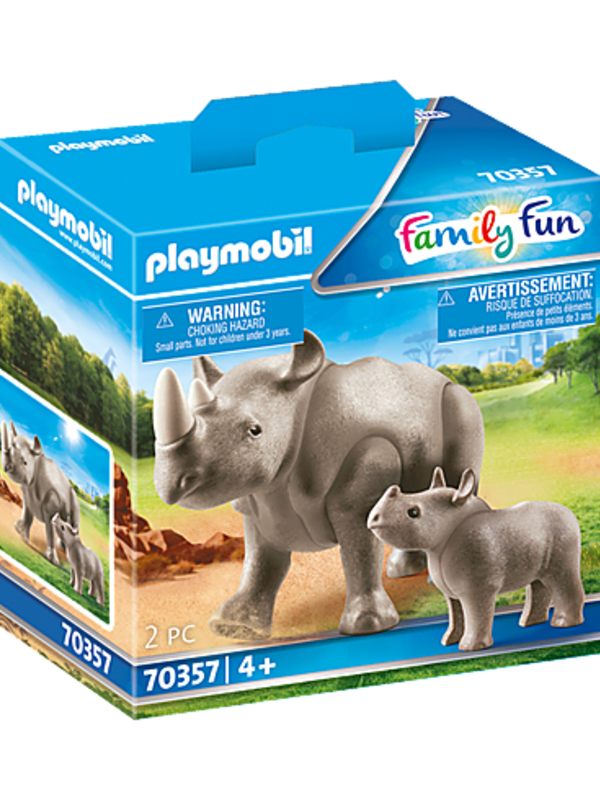 Playmobil® Rhino With Calf