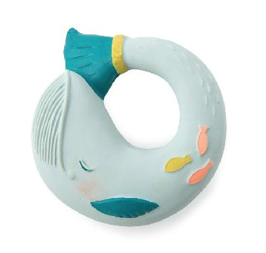 Teething Rubber Ring Whale