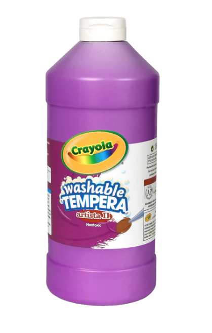 TEMPERA PAINT 32oz Violet Washable