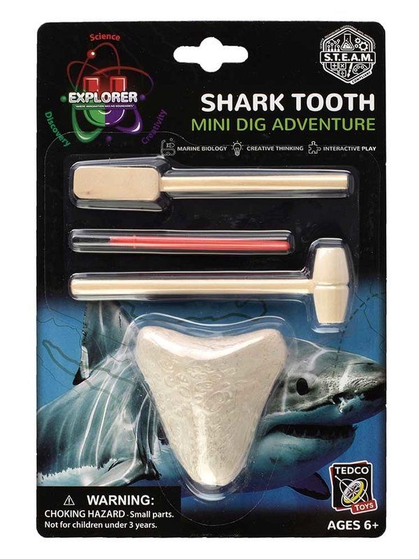 Tedco Mini Dig Kit Shark Tooth