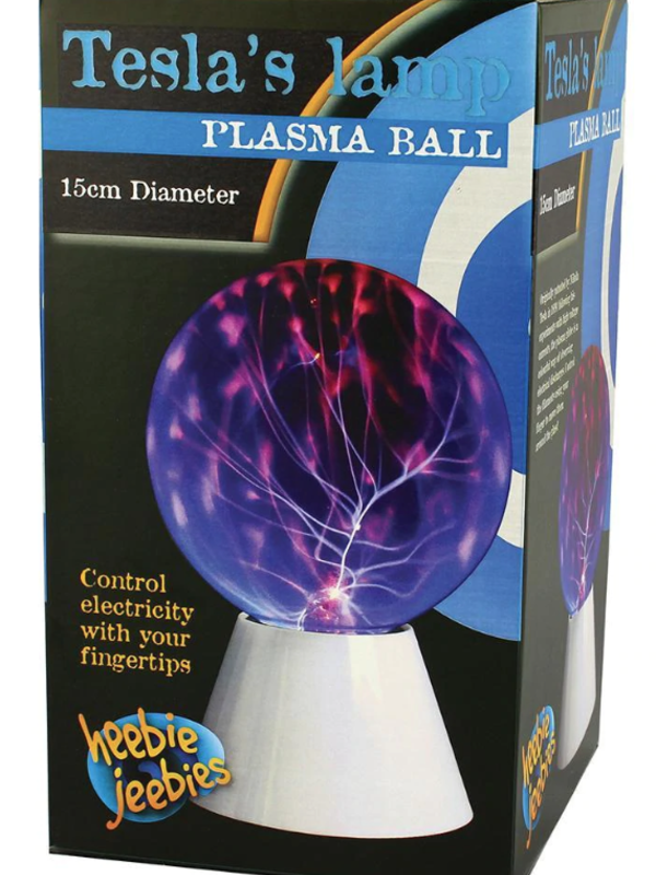 heebie jeebies Tesla's Lamp Plasma Ball