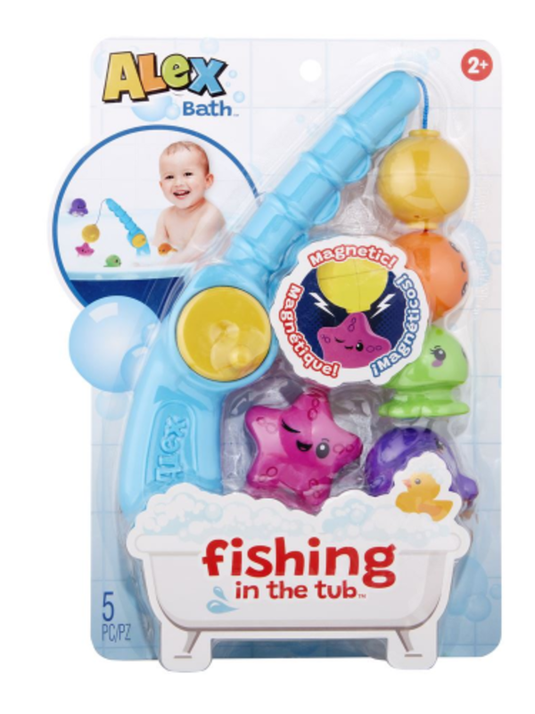 ALEX Fishing in the Tub