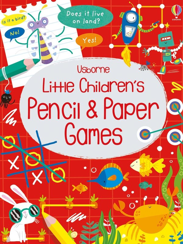 Usborne Little Children's Pencil and Paper Games