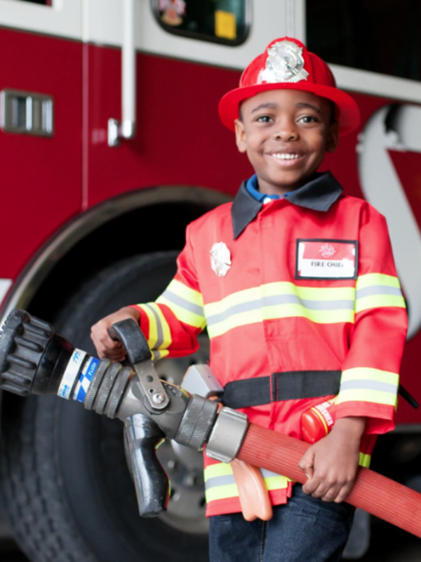 Great Pretenders Firefighter Costume 3-4