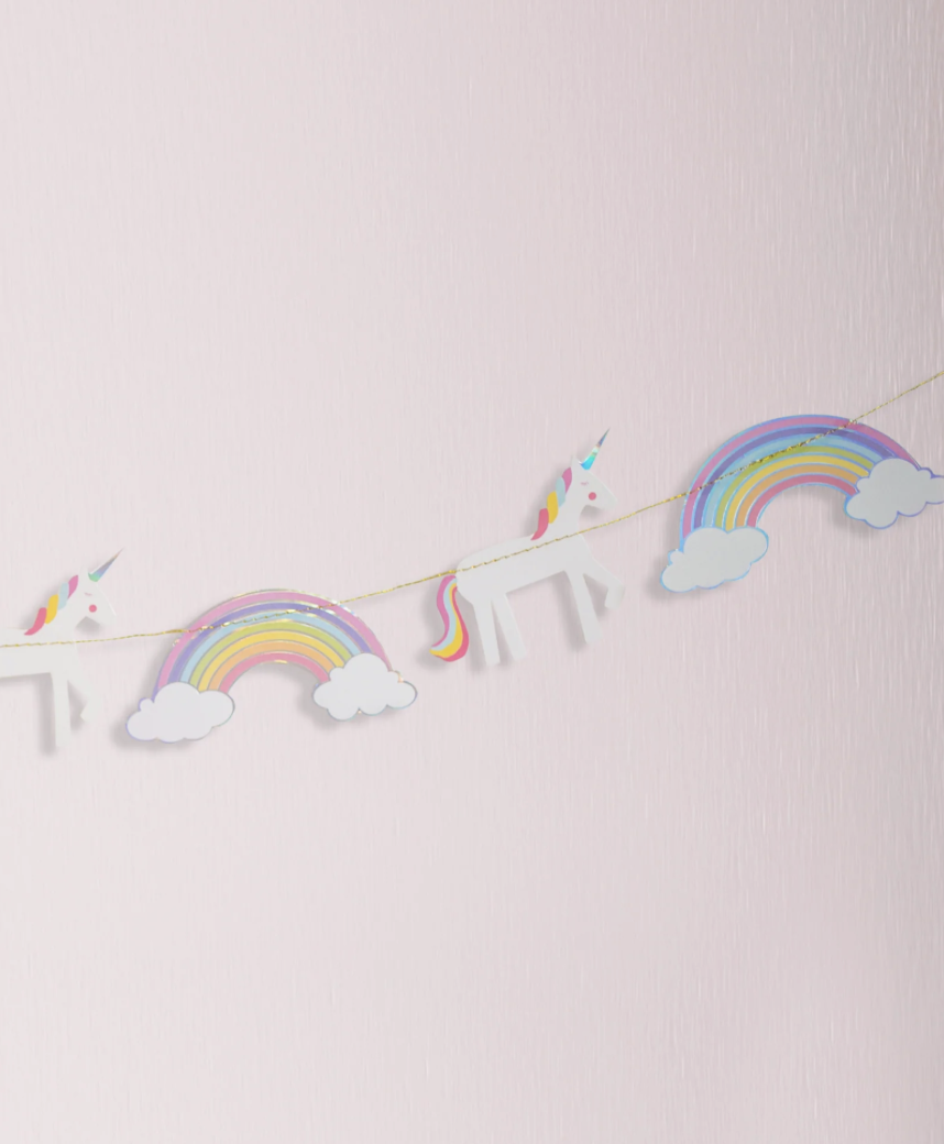 Garlands - Unicorn with Rainbow