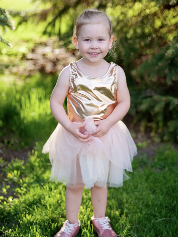Great Pretenders Ballet Tutu Dress Rose Gold-5-6