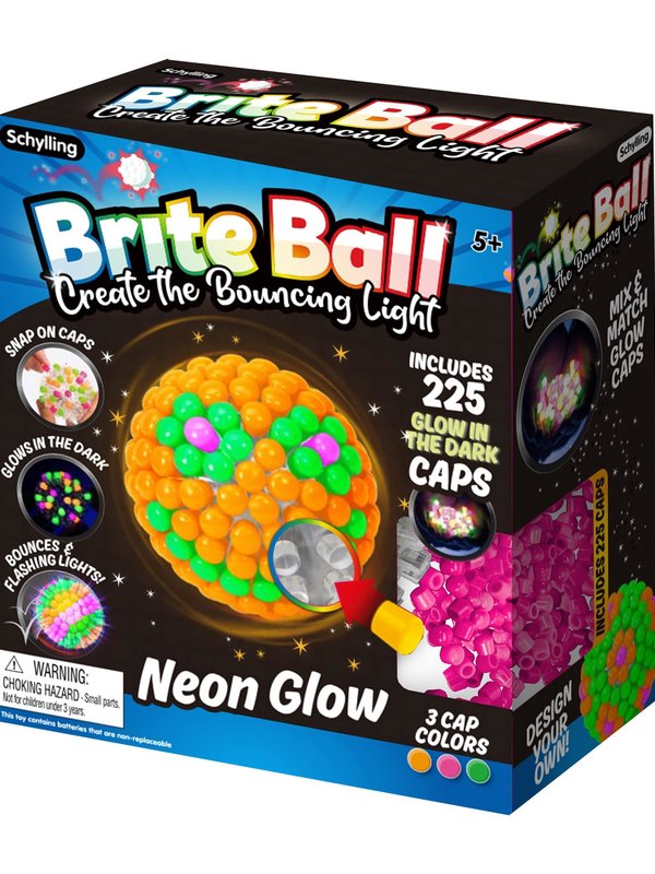Schylling BRITE BALL glow